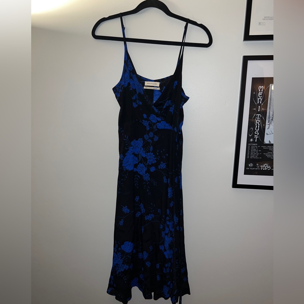Urban Outfitters Blue Floral Dress